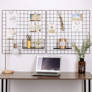 grid metalic de perete